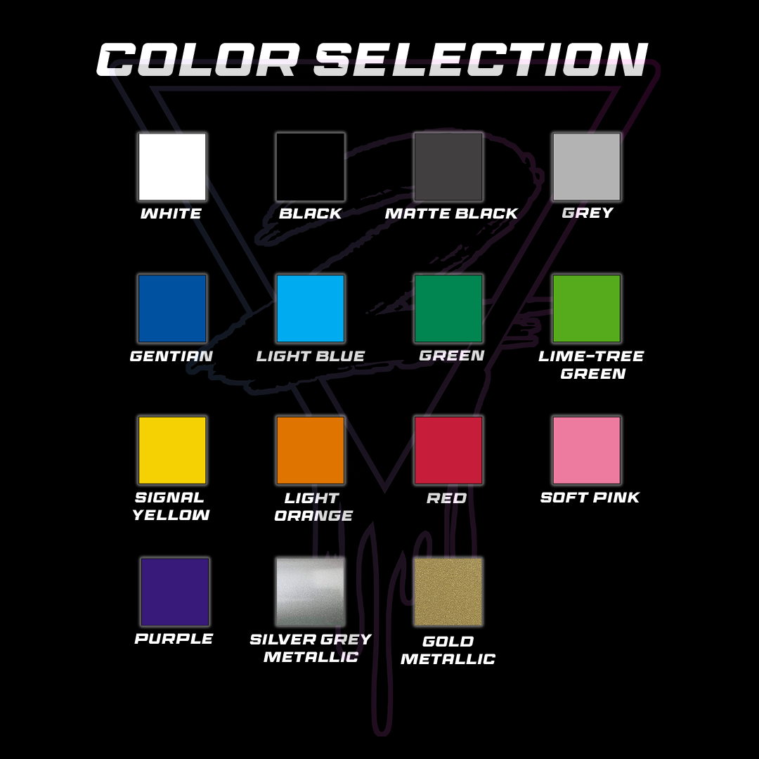 2015+ Mustang American Flag Side Window Decals (Pair)