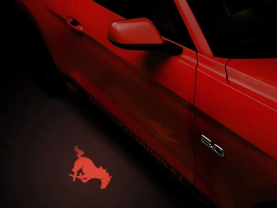 2015+ Ford Mustang Mirror Puddle Light Filter Set