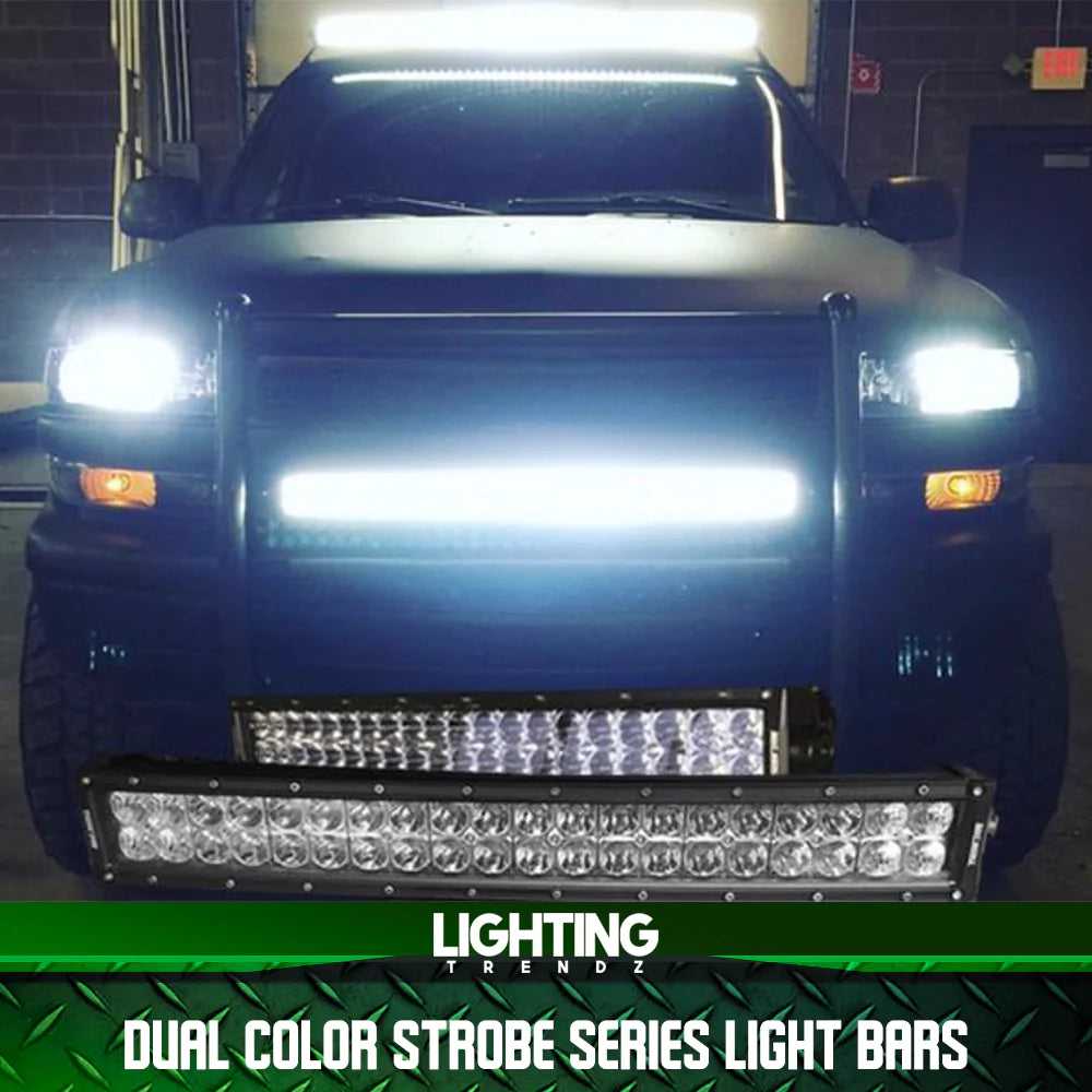 Dual Color Strobe Light Bars