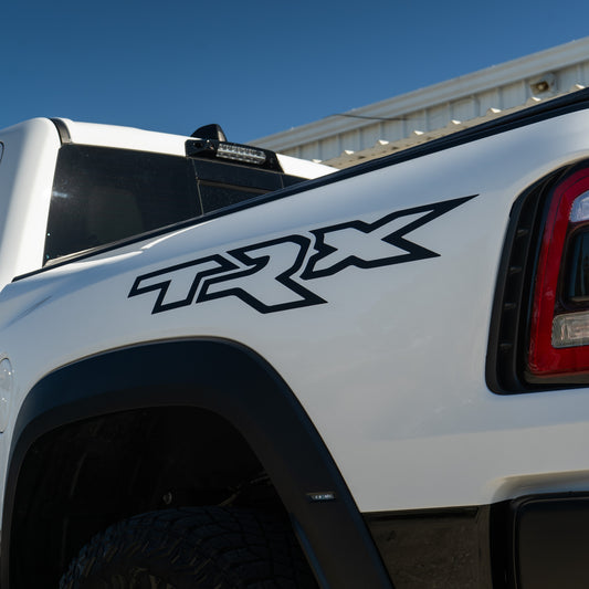 OEM Style Dodge RAM TRX Side Graphics - Vinyl Decal