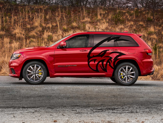 HUGE Jeep Trackhawk Graphic - Hellcat Dodge Vinyl Decal
