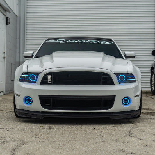 2013-2014 Mustang Flow Series Halos and DRL Kit