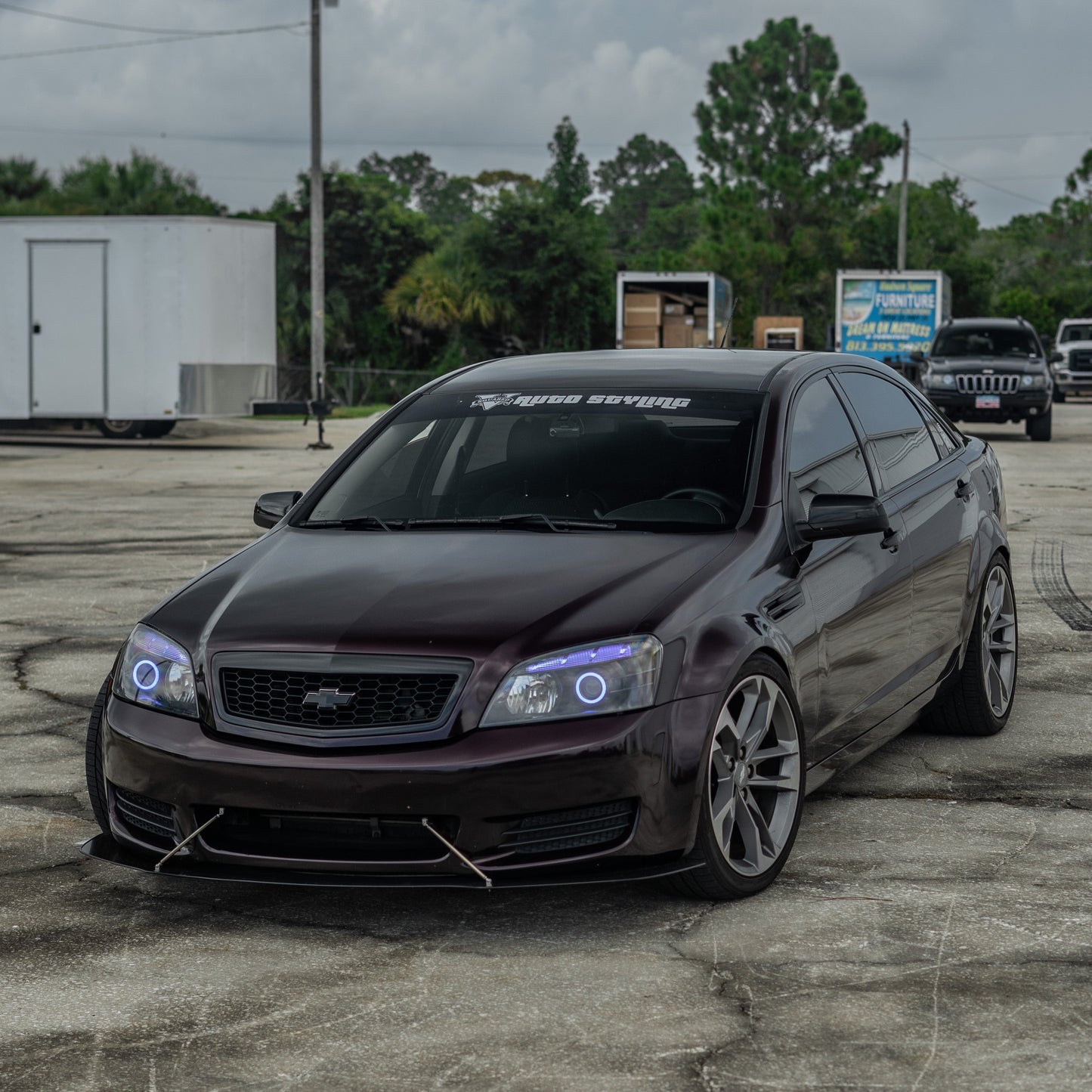 20112017 Chevy Caprice PPV DRL and Halos Kit V Squared Auto Styling