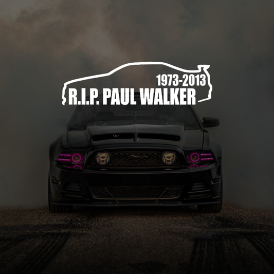 Rest In Peace Paul Walker Decal